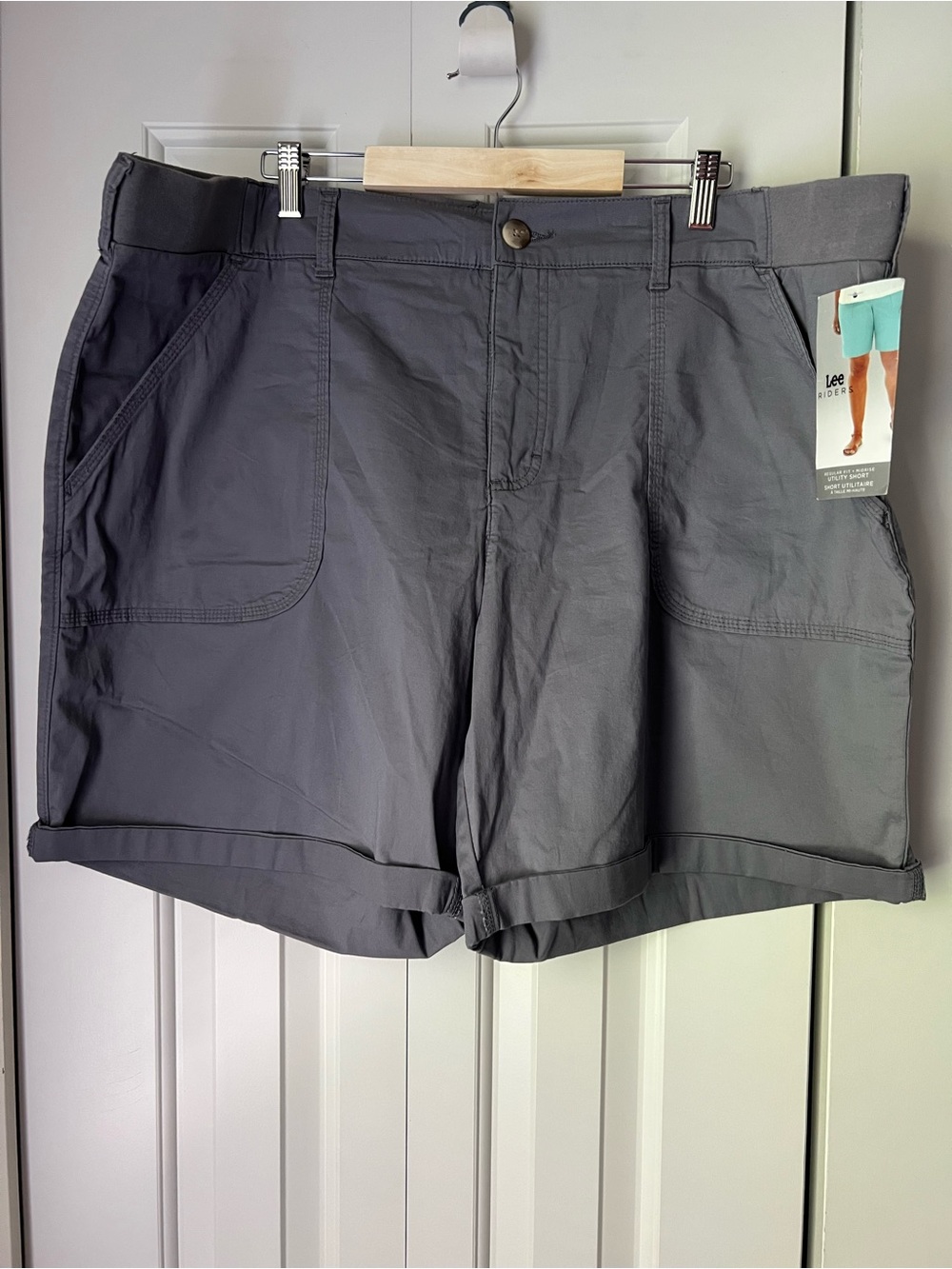 Lee Riders size 22W cotton shorts